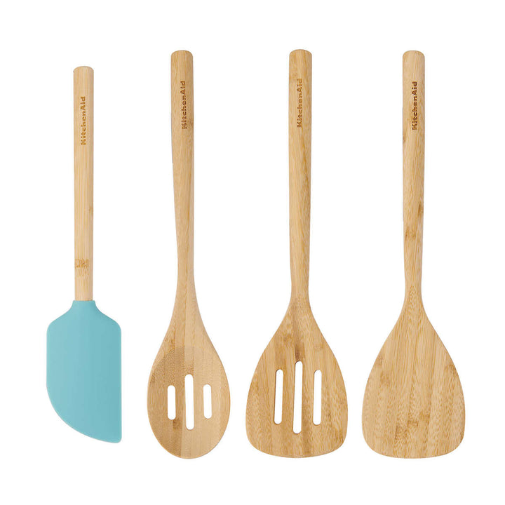 KitchenAid 4-Piece Bamboo Tool Set