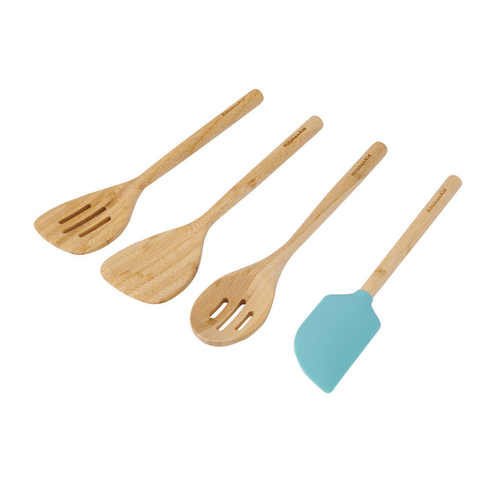 KitchenAid 4-Piece Bamboo Tool Set