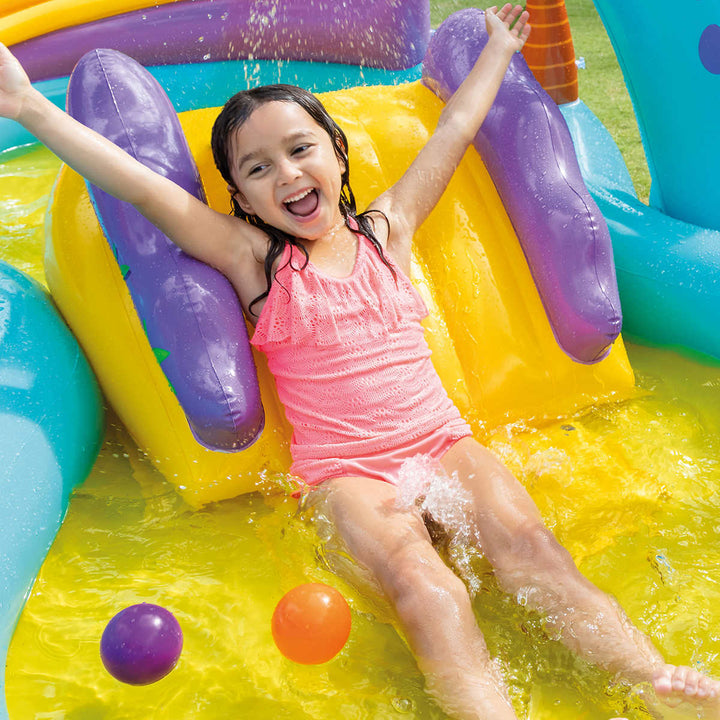 Intex - Dinoland inflatable water game