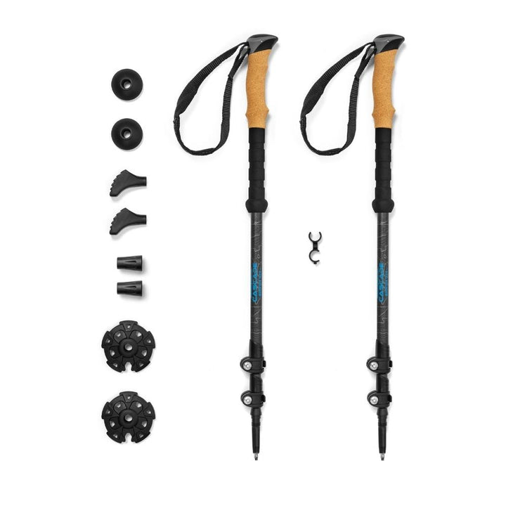 Cascade Mountain Tech Carbon Fiber Trekking Poles