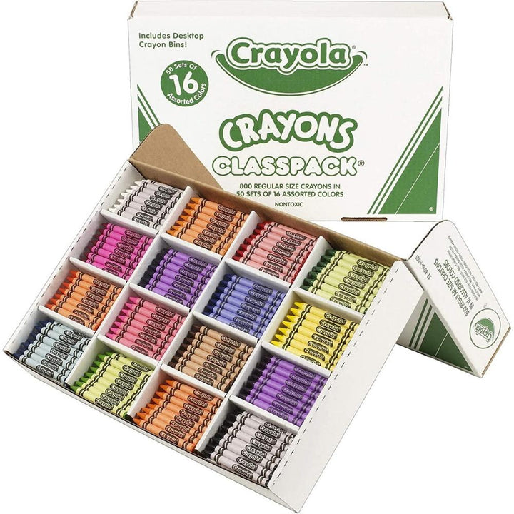 Crayola - Wax crayons Classpack 800 crayons 
