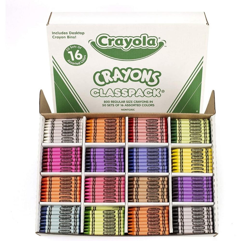 Crayola - Wax crayons Classpack 800 crayons 