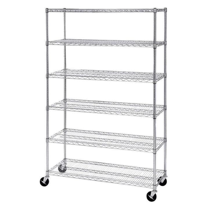 Seville Classics 6-Tier NSF Steel Shelving