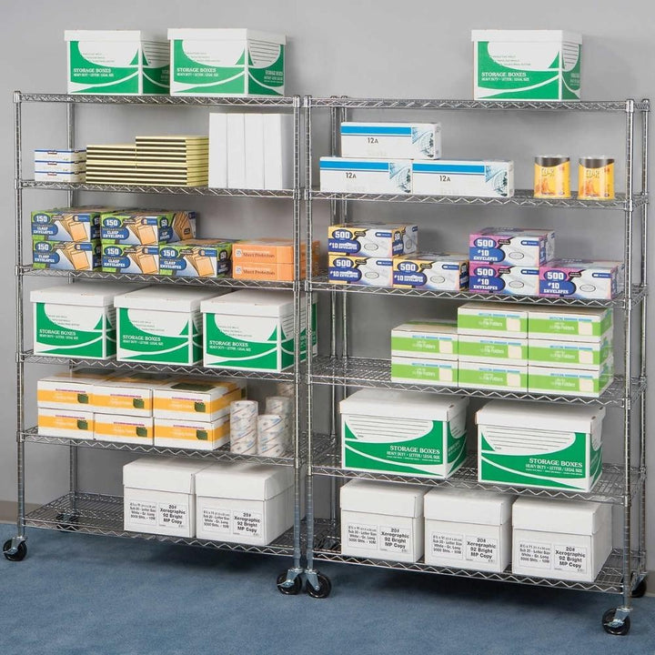 Seville Classics 6-Tier NSF Steel Shelving