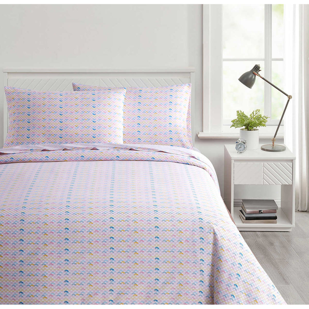 Crayola 4 Piece Microfiber Sheet Set