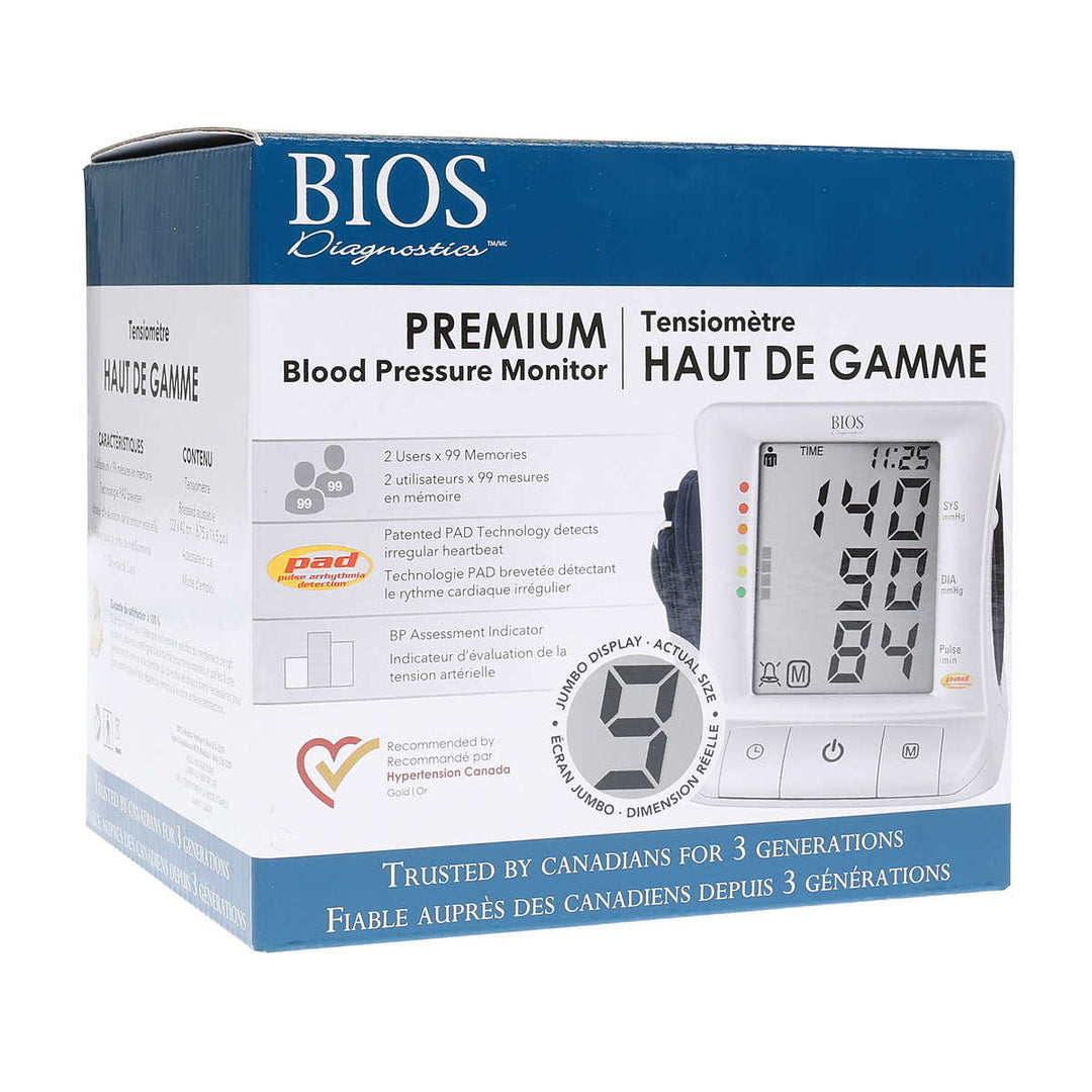 BIOS Diagnostics - Automatic Blood Pressure Monitor