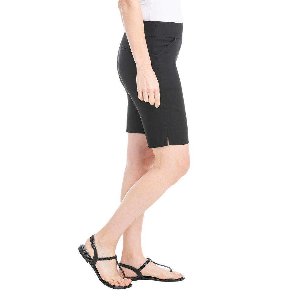Hilary Radley Pull-On Bermuda Shorts