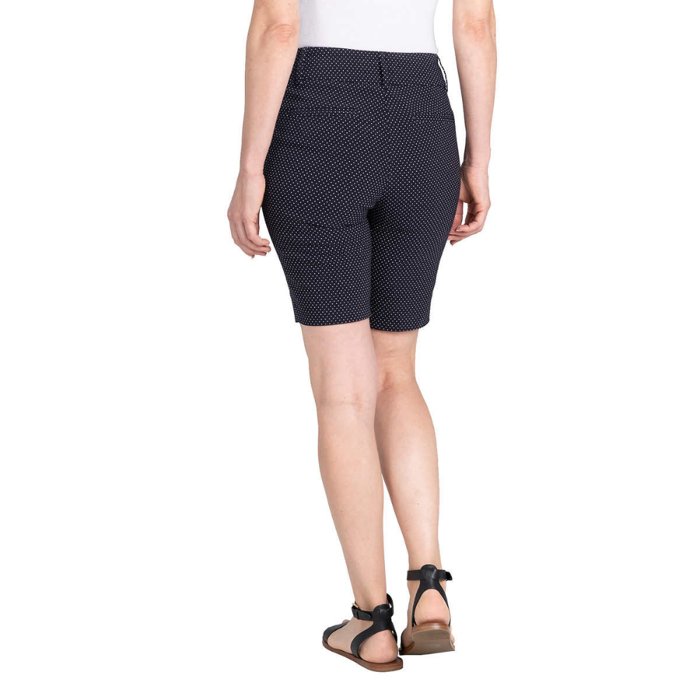 Hilary Radley Pull-On Bermuda Shorts