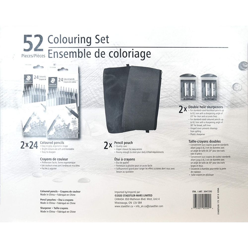 Staedtler 52-Piece Coloring Set 