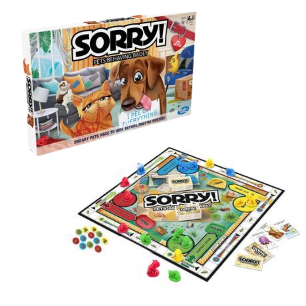 Hasbro Sorry! Pets Behaving Badly