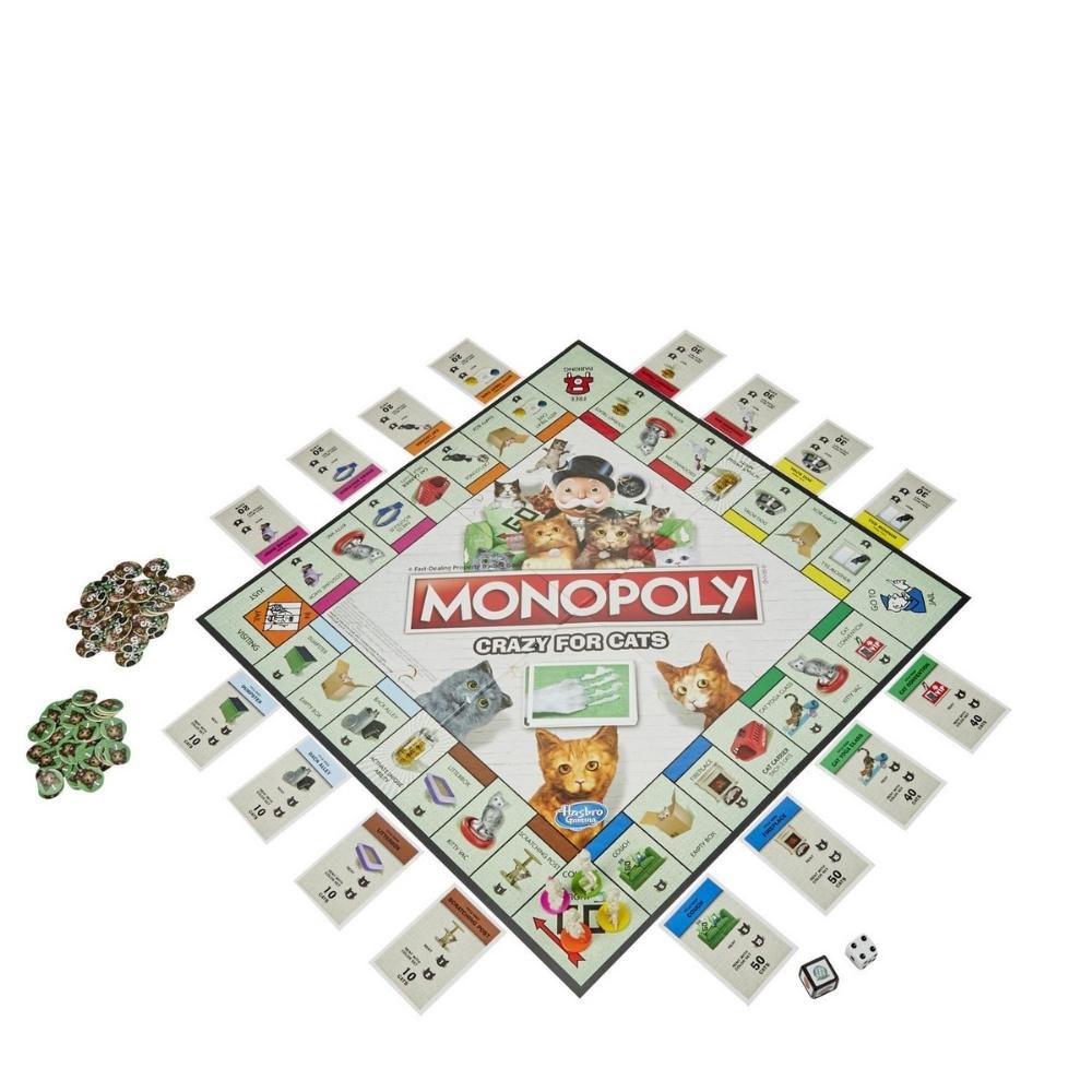 Hasbro Crazy for Cats Monopoly 