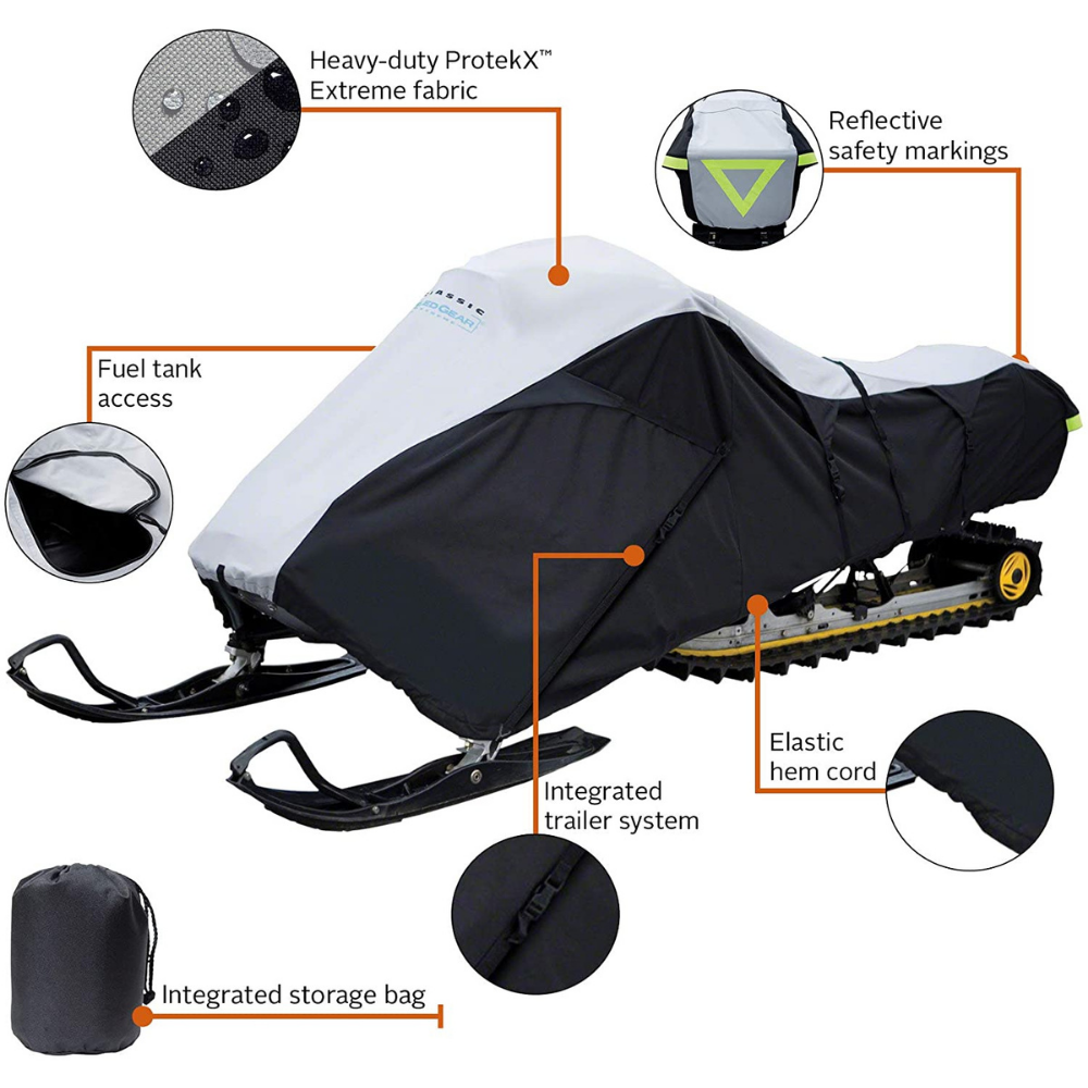Classic Accessories Sled Gear Extreme Deluxe Snowmobile Cover