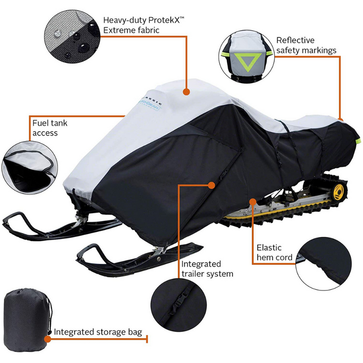 Classic Accessories Sled Gear Extreme Deluxe Snowmobile Cover