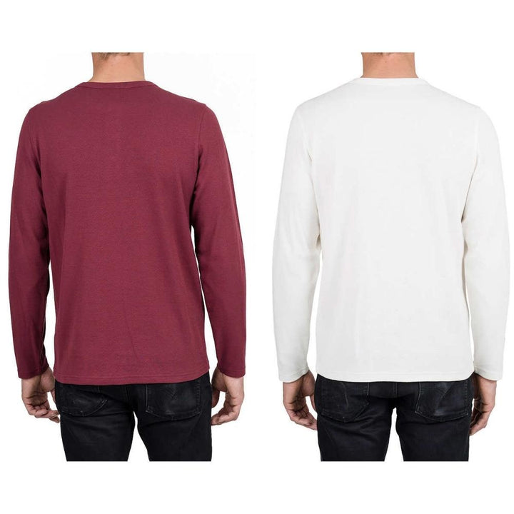 Cloudveil - Set of 2 Henley Tops for Men