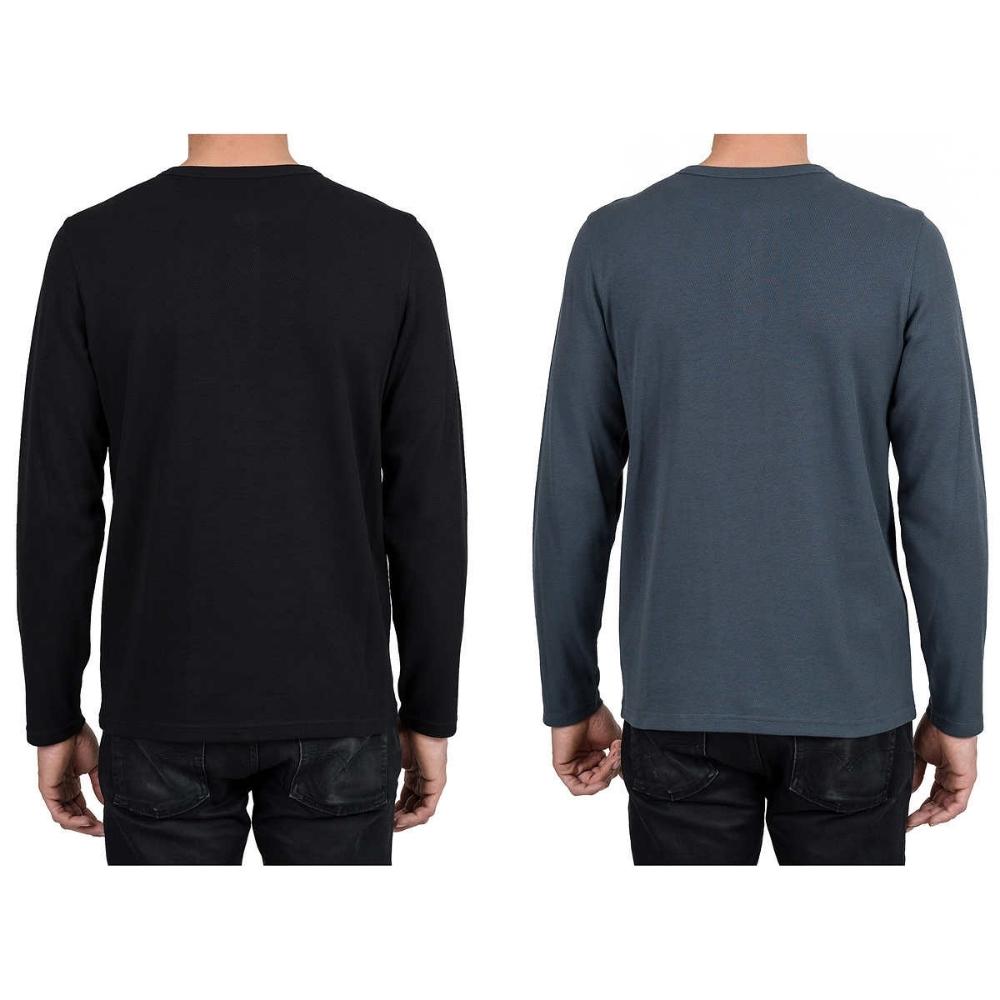 Cloudveil - Set of 2 Henley Tops for Men