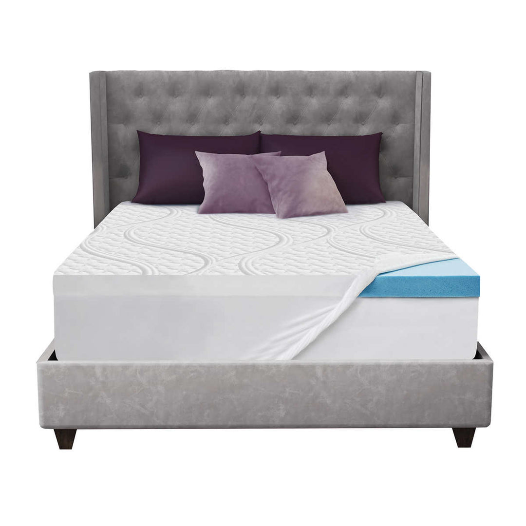 Novaform Comfort Grande Plus Gel Memory Foam Mattress Topper