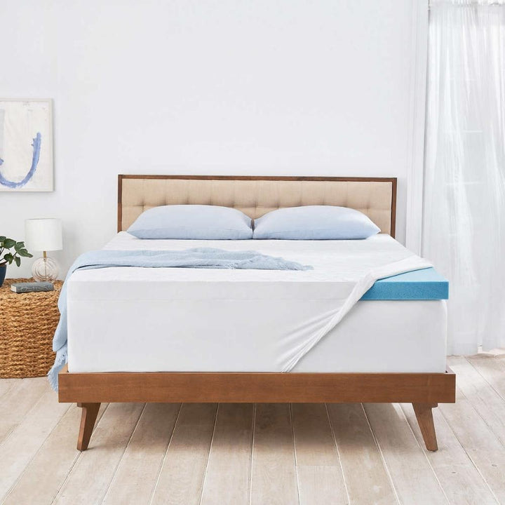 Novaform - ComfortLuxe Gel-Injected Memory Foam 3" Mattress Topper