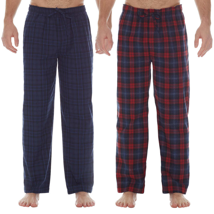 Pierre Cardin - Men's Flannel Lounge Pants, 2 Pack