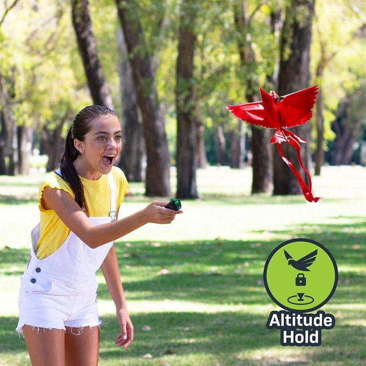 Zing Go Go Bird Remote Control Flying Toy - Red