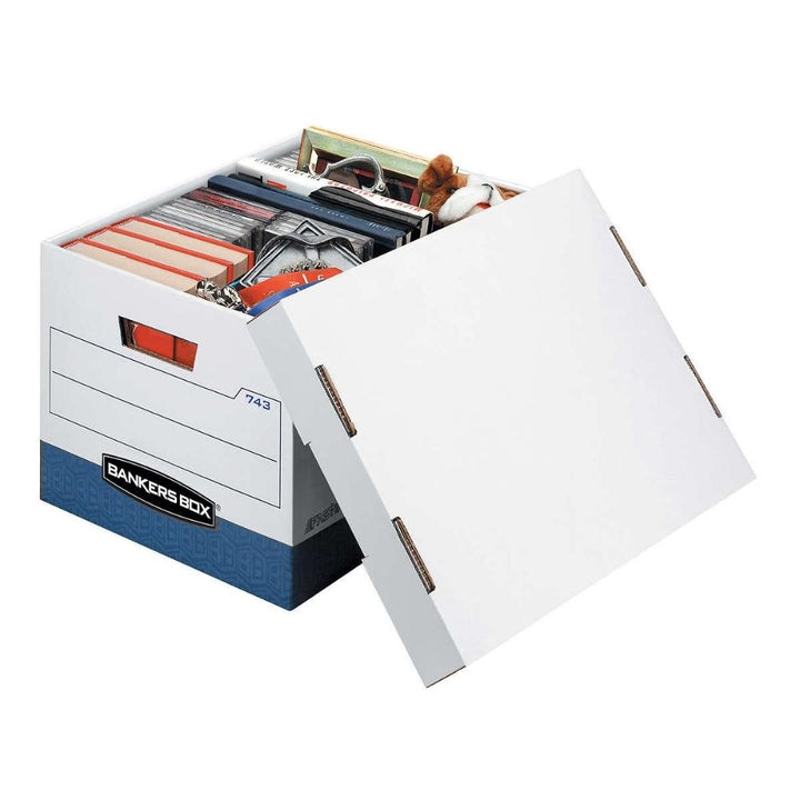 Bankers Box - Pack of 10 Heavy Duty Storage Boxes