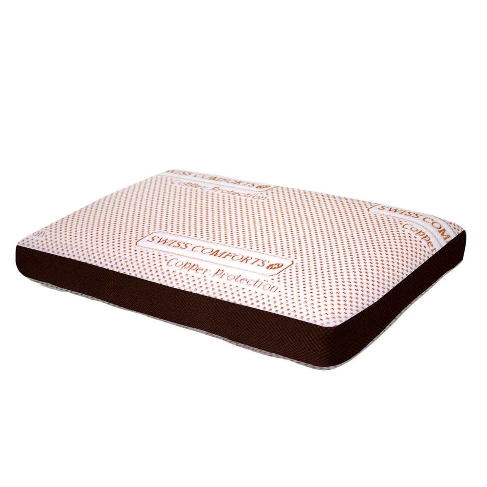 Swiss Comforts Copper-Infused Memory Foam Pillow