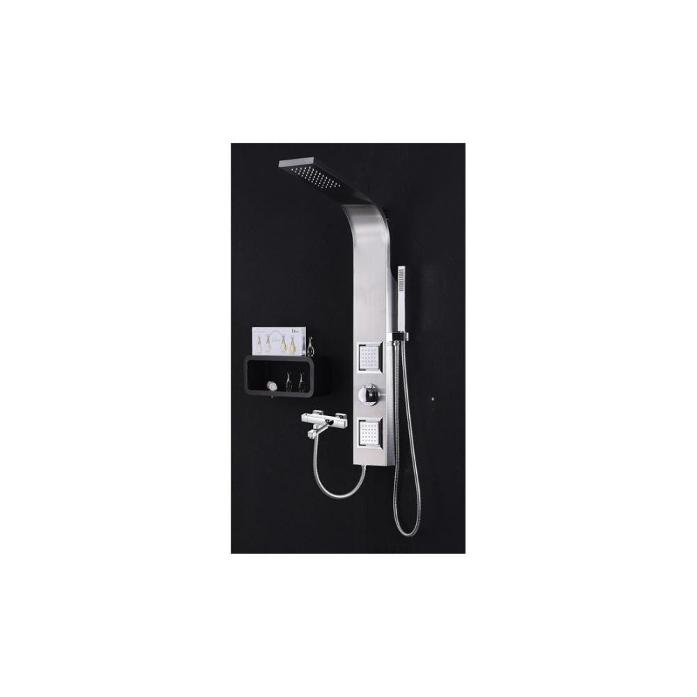 A & E Bath SP11 Vista XI Shower Panel - Chrome