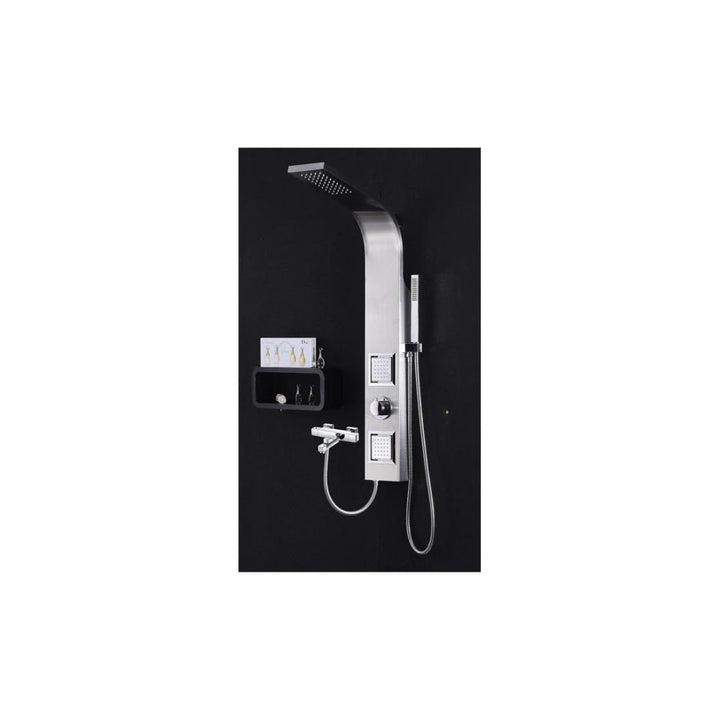 A & E Bath SP11 Vista XI Shower Panel - Chrome