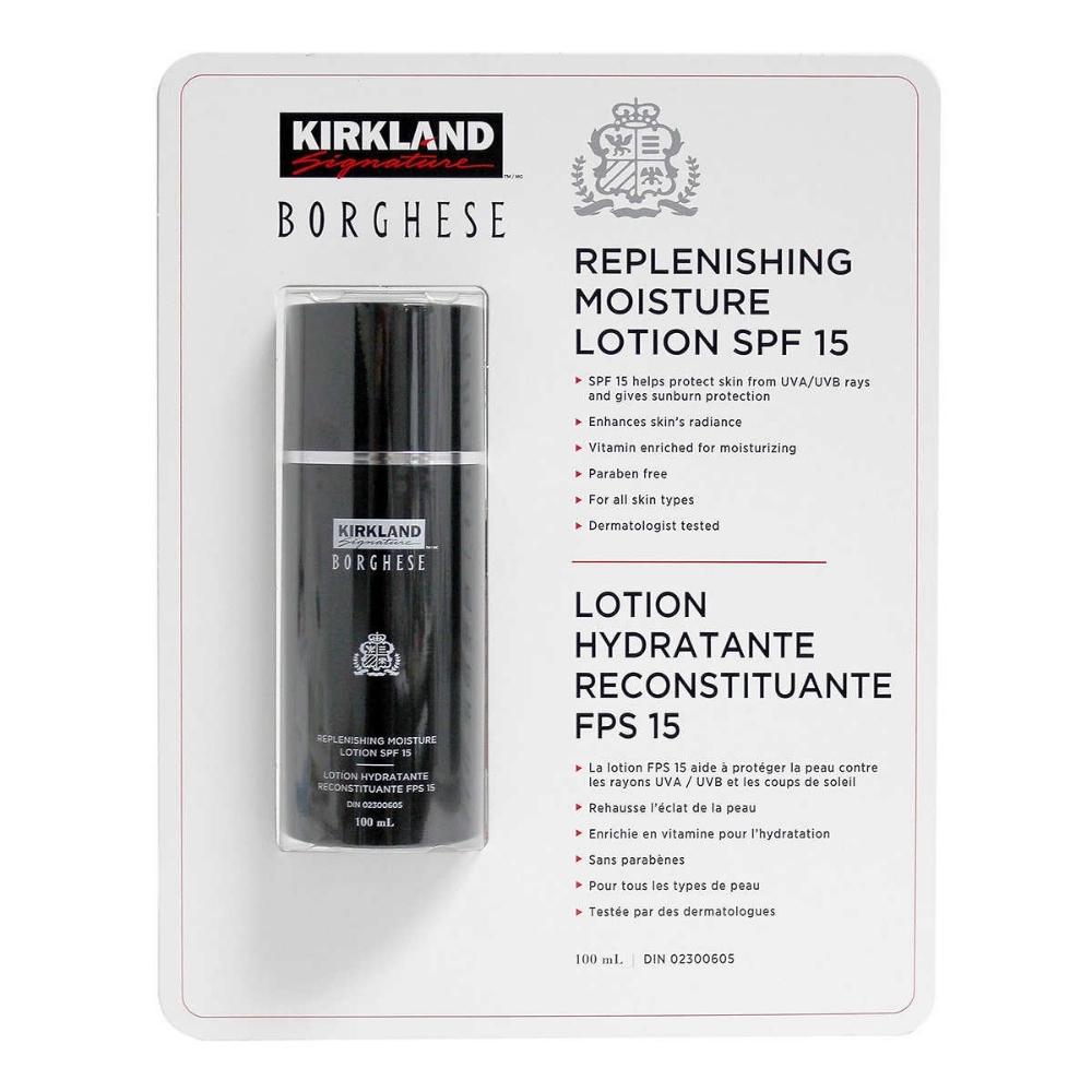 Kirkland Signature - Lotion FPS 15 Borghese