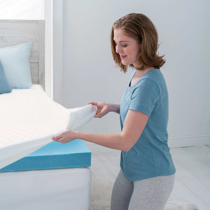 Novaform - Surmatelas de 7,6 cm (3 po) EVENcor GelPlus Soothing Cool