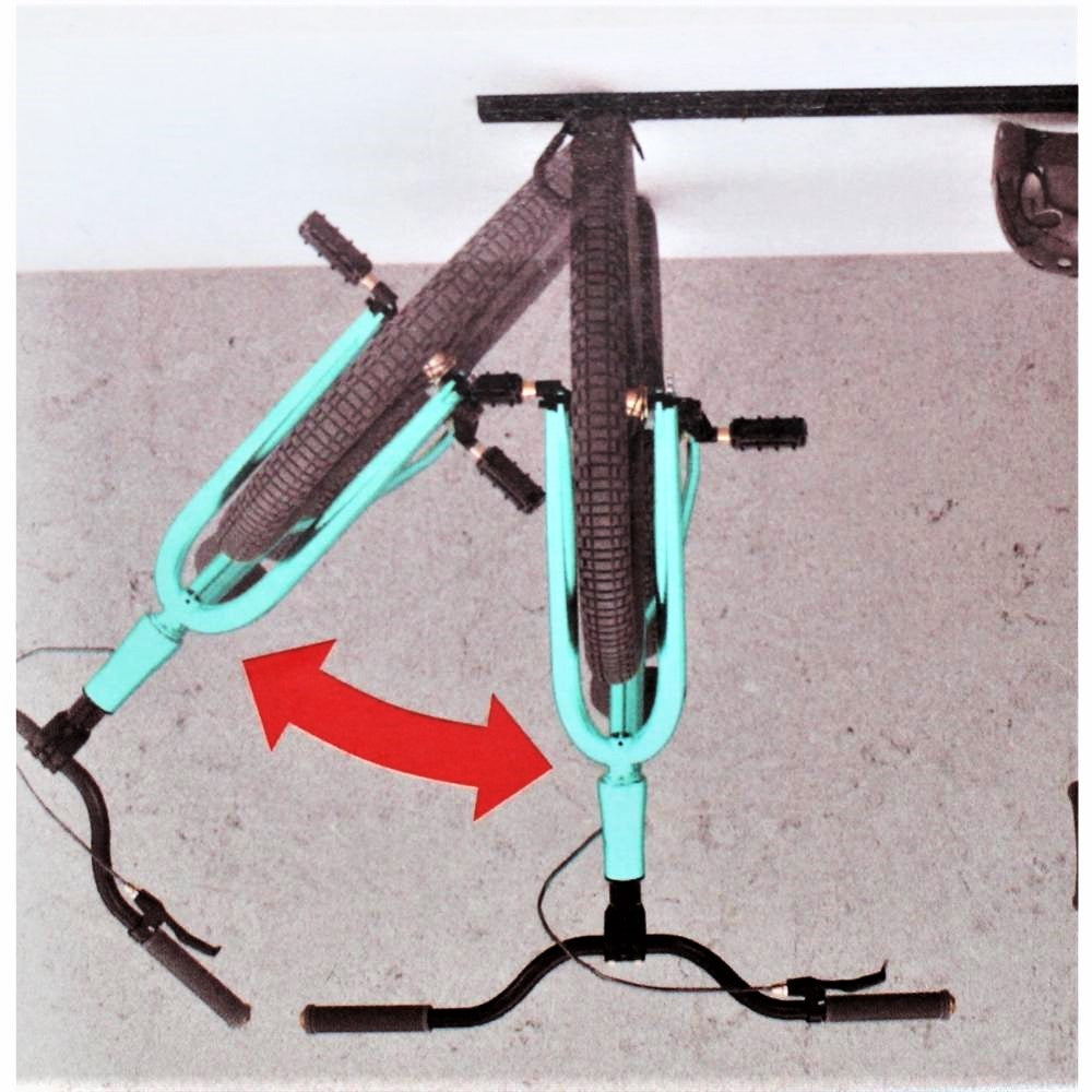 Richelieu - Wall rack for 4 bikes and accessories 