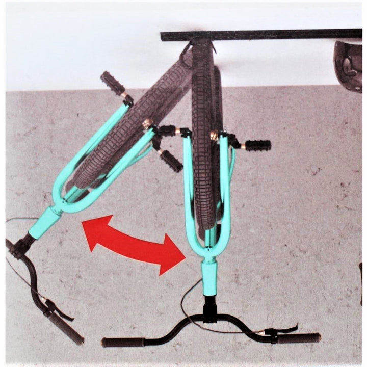 Richelieu - Wall rack for 4 bikes and accessories 