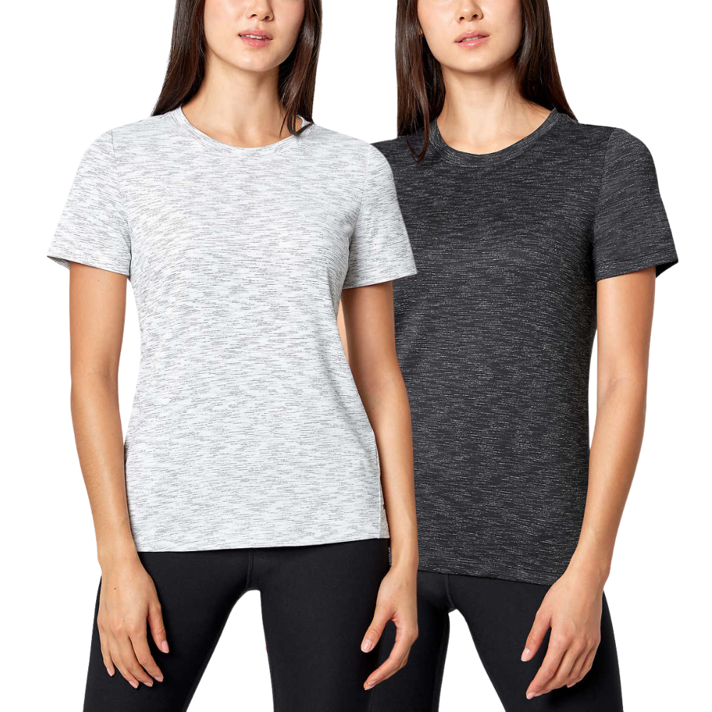 Mondetta Women's Sport T-Shirt Set, 2-Pack