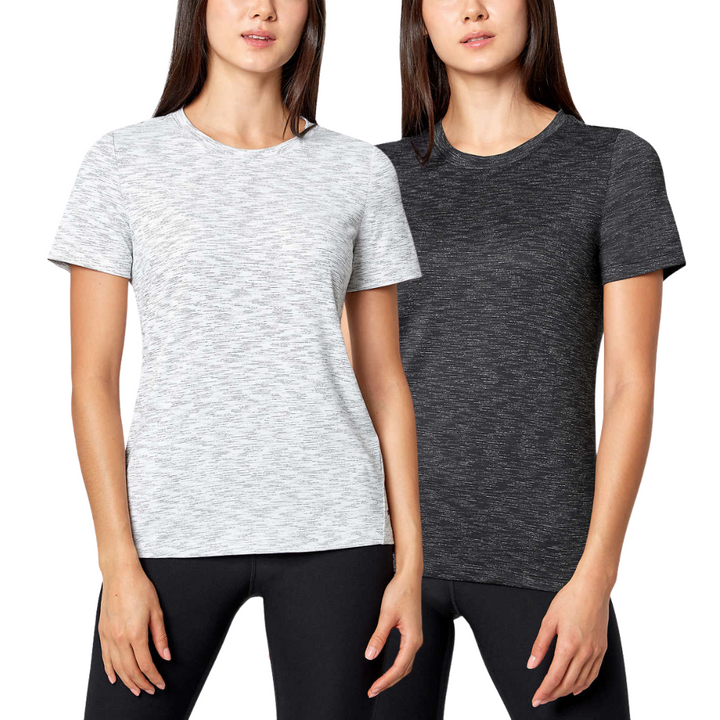 Mondetta Women's Sport T-Shirt Set, 2-Pack