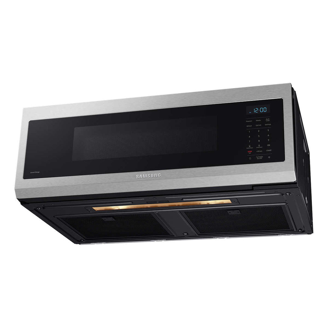 Samsung 1.1 Cu. Ft. Ultra-Slim 400 Cu. Ft. Over-The-Range Microwave 