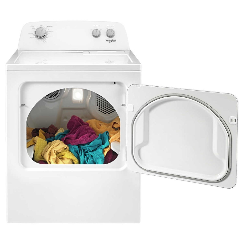 Whirlpool 7 cu. ft. White Electric Dryer with AutoDry System 