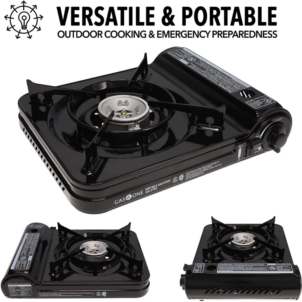 GAS ONE 10,000 BTU Portable Butane Camp Stove