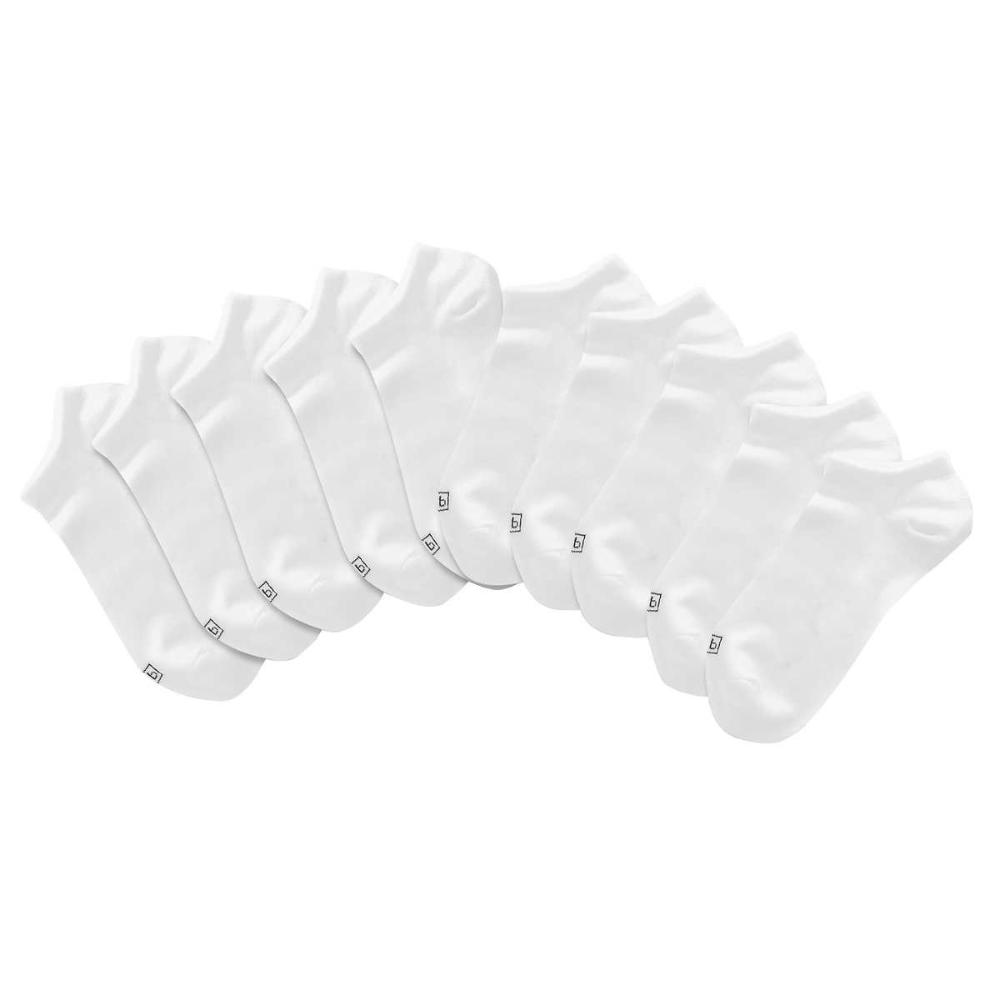 K.Bell - Chaussettes invisibles, paquet de 10 paires pour femmes