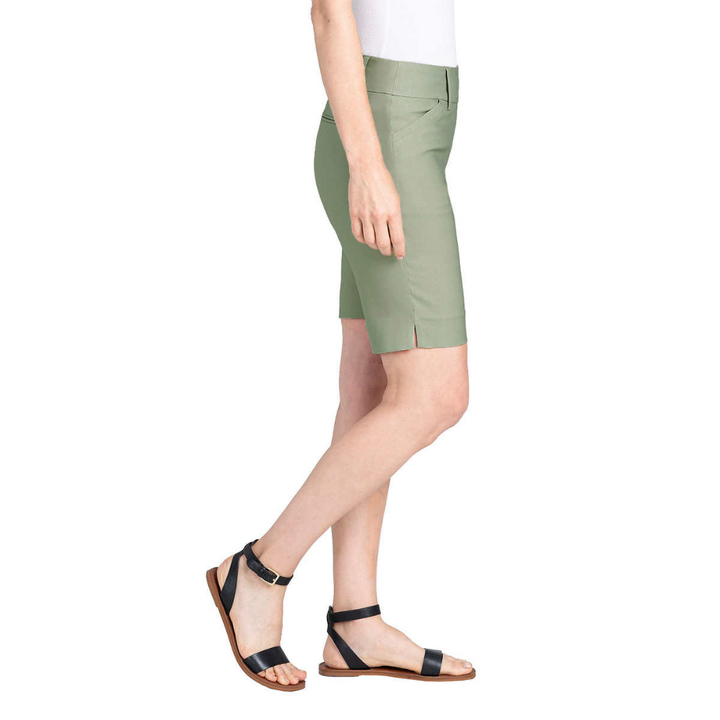 Hilary Radley Pull-On Bermuda Shorts