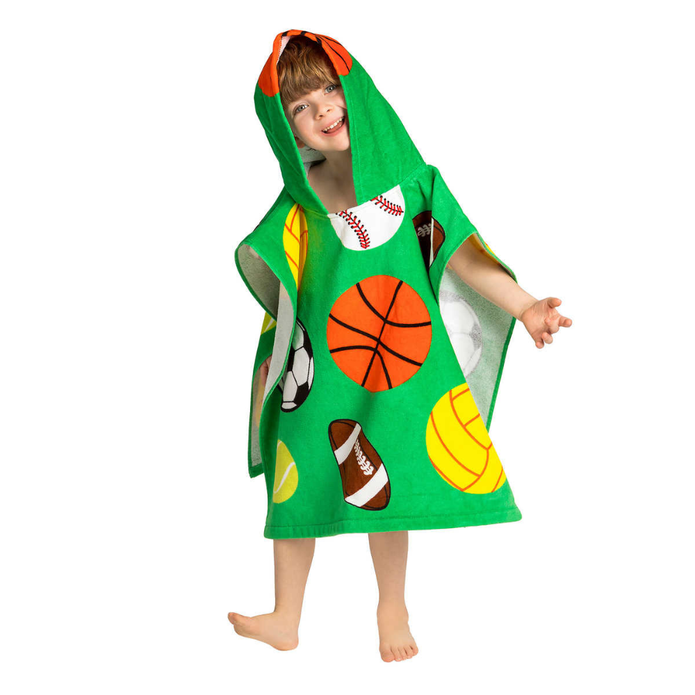 Child games! - Child's hooded towel