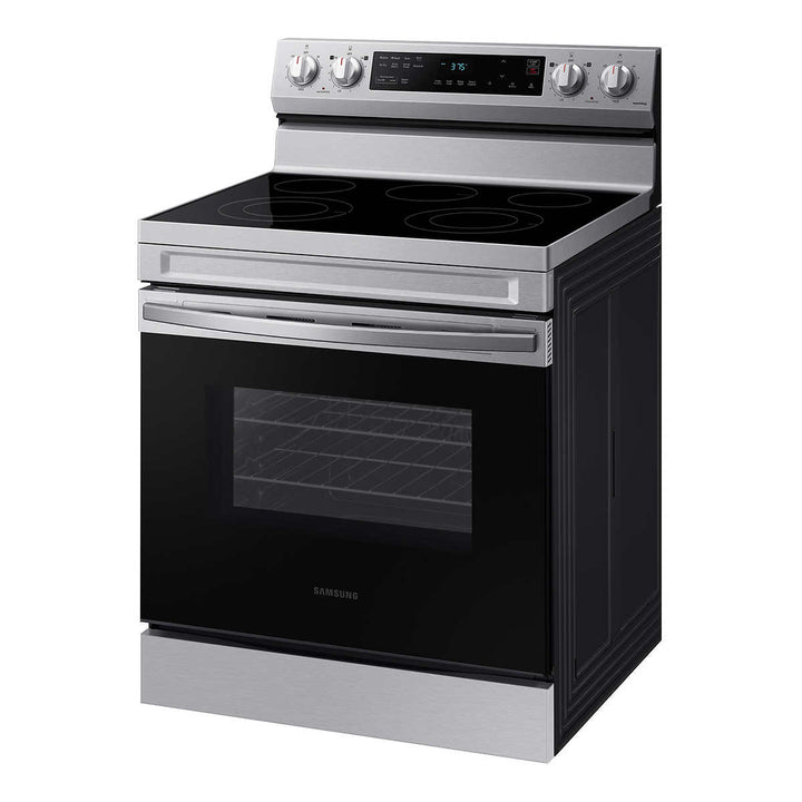 Samsung 30" 6.3 Cu. Ft. Electric Range with Air Fryer and Built-in Wi-Fi 