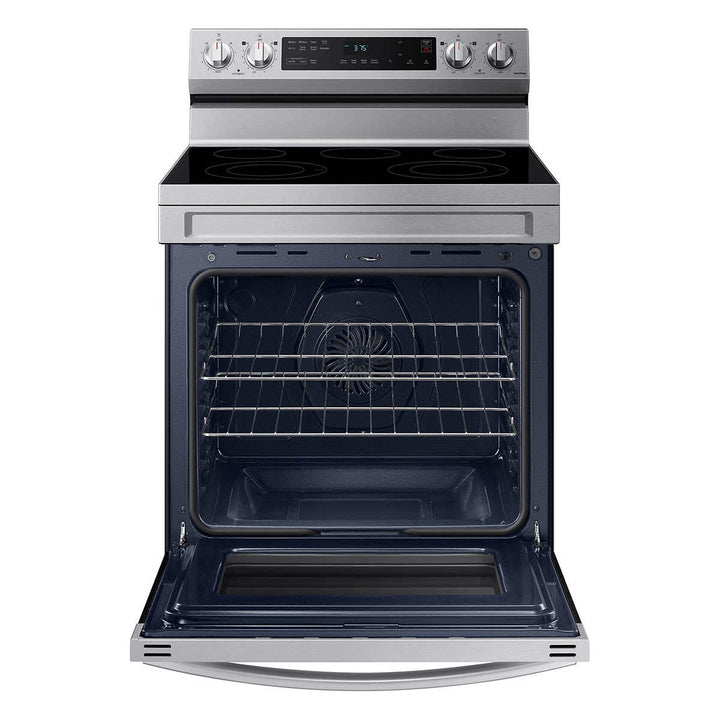 Samsung 30" 6.3 Cu. Ft. Electric Range with Air Fryer and Built-in Wi-Fi 