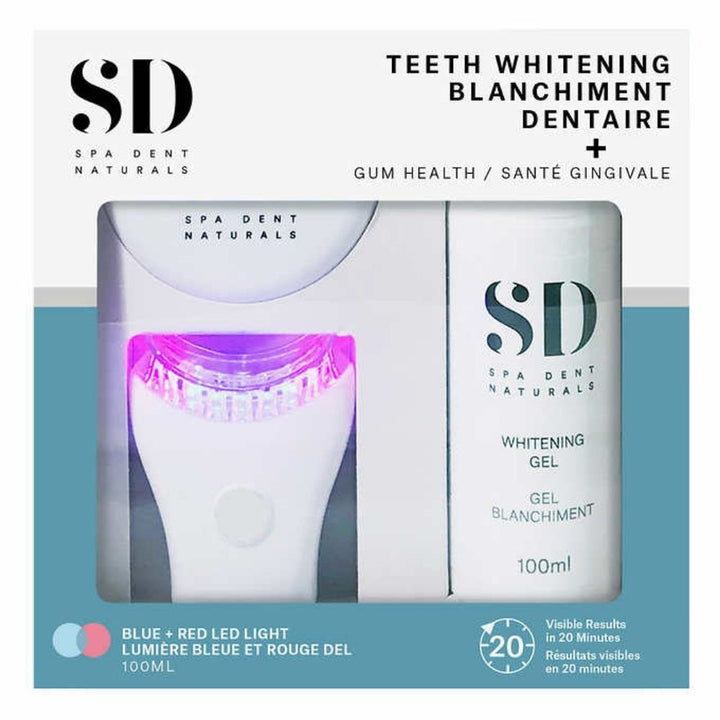 Spa Dent Naturals Teeth Whitening & Gum Therapy Kit