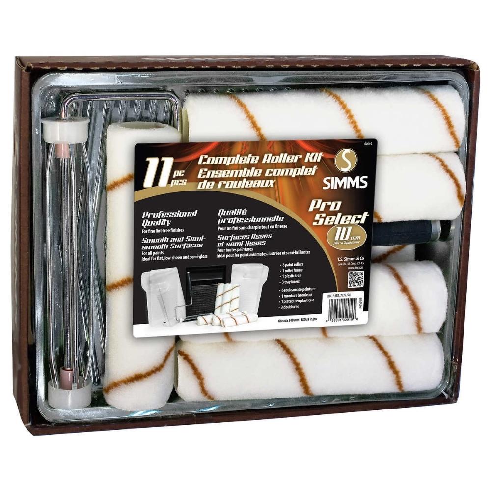 Simms - 11 Piece Pro Select Roller Set