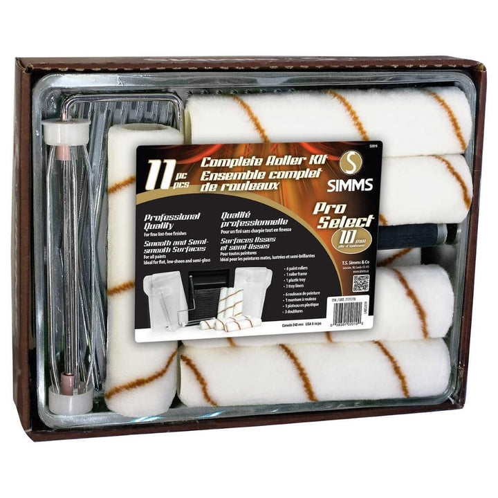 Simms - 11 Piece Pro Select Roller Set