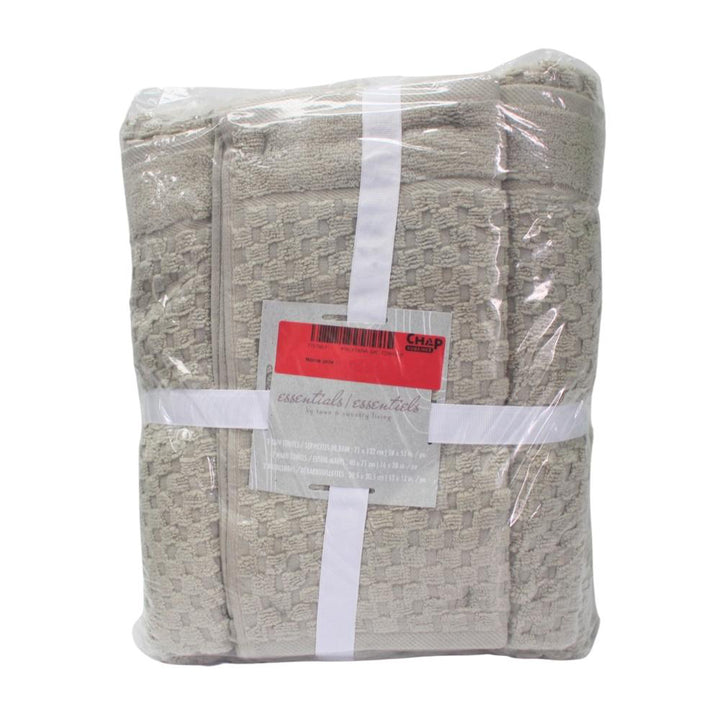 Town &amp; Country living - Washcloth and towel set, 6 pieces, Essentials