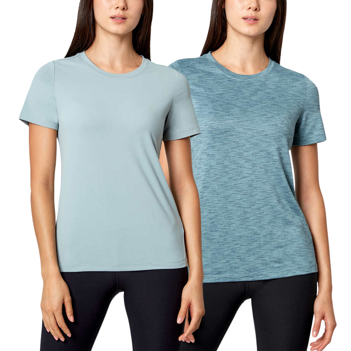 Mondetta Women's Sport T-Shirt Set, 2-Pack