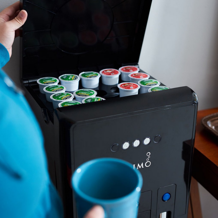 Primo Bottom-Loading Water Dispenser with Single Serve Brewer