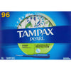 Tampax Pearl Super Absorbency Tampons - Unscented - 96-Pack 