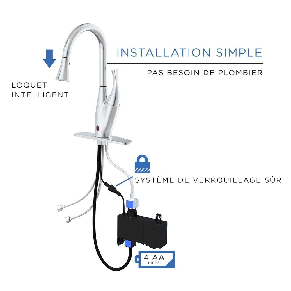 Bio Bidet - Kitchen mixer tap with motion sensor 