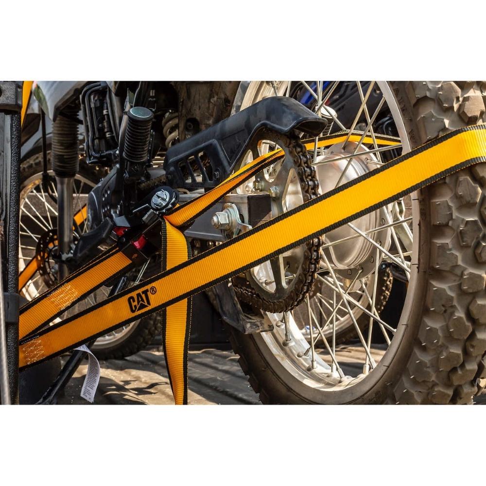 CAT – Ensemble de 4 sangles à cliquet de 4,9 m (16 pi) à prise extra large